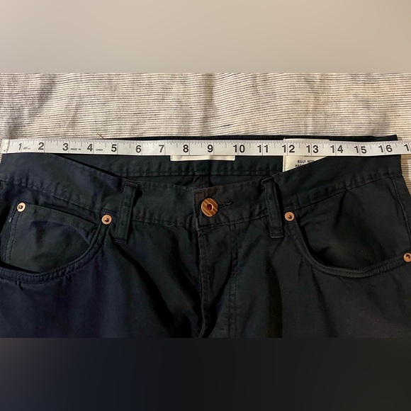 Billy Reid Garment Dyed Slim Jeans - Navy - Made in the USA - Size 33 - Picture 10 of 16